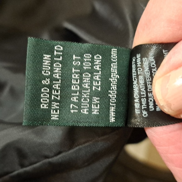 Rodd&Gunn  Cromwell Mens Deep Brown  Chocolate Brown Soft Leather Jacket EUC szL - Picture 10 of 12